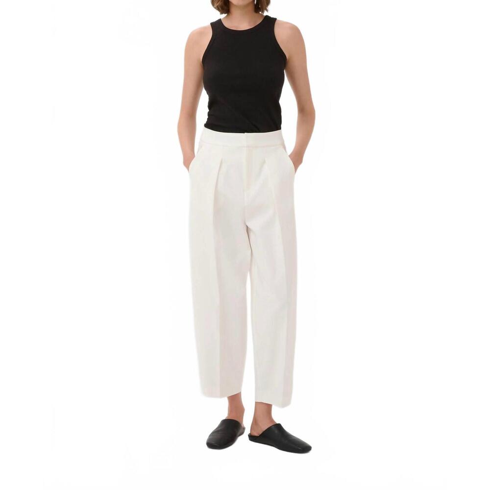 NEW INWEAR zella barrel pant in whisper white